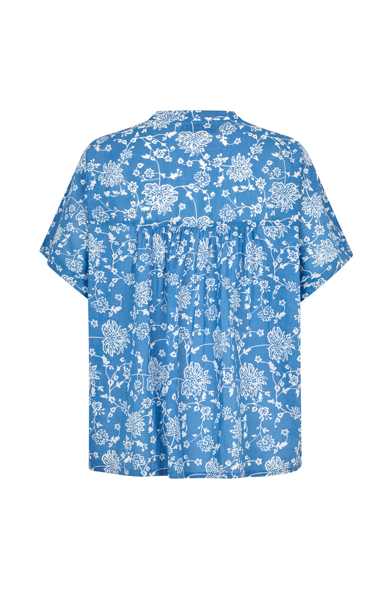 Mya kortærmet skjorte - blå